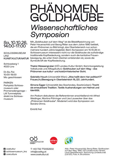 PHÄNOMEN GOLDHAUBE Wissenschaftliches Symposion