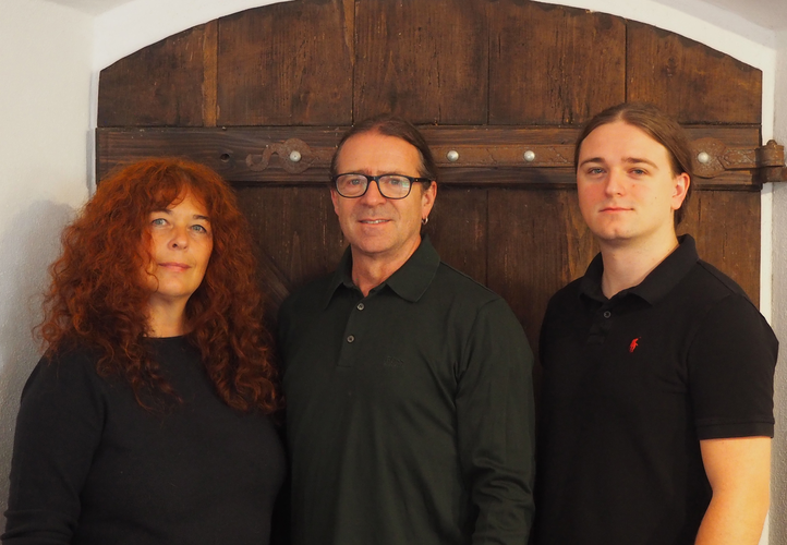 Irene, Christian und Laurenz Keller