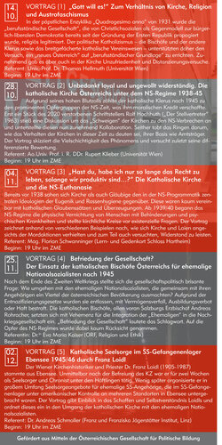 Vortragsreihe ZME: Zwischen Anpassung und Verantwortung | © ZME