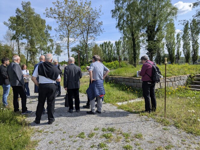KZ-Gedenkstätte Gusen - ehemalige Parkanlage | © ARGE Regional- und Heimatforschung OÖ