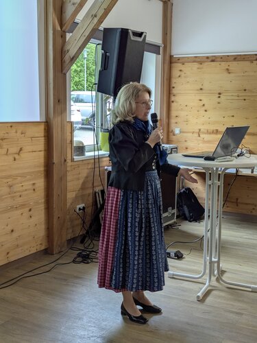 Präsidentin Kons. Christine Huber | © ARGE Regional- und Heimatforschung OÖ