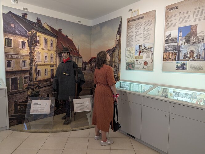 Im Stadtgeschichte-Raum | © ARGE Regional- und Heimatforschung OÖ