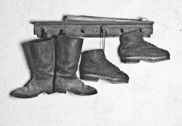 Alltagsdinge - Stiefel im Freilichtmuseum Pelmberg | © Flora Fellner
